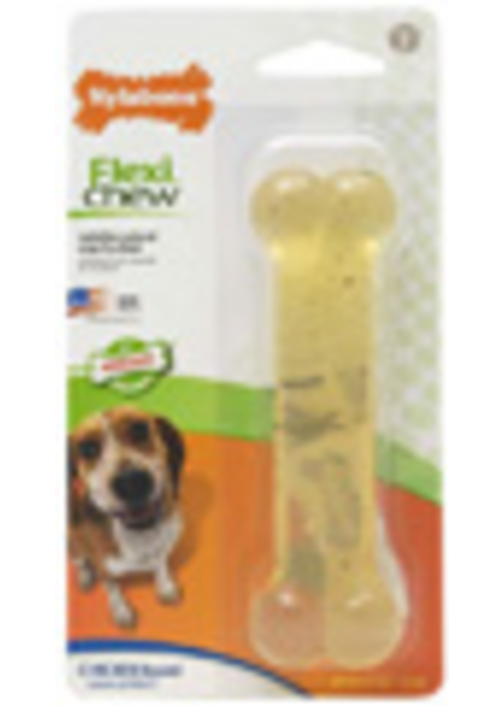 Nylabone NYLABONE FLEXIBLE CHICKEN-WOLF/MEDIUM