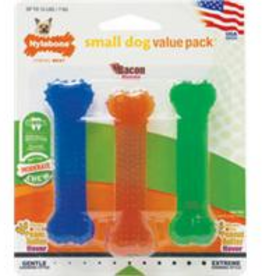 Nylabone Nylabone Flexi Chew Dog Dental Pack Peanut Butter & Bacon - X-Small