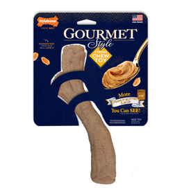 Nylabone Nylabone Gourmet Style Strong Chew Stick Dog Toy Stick Peanut Butter - X-Large