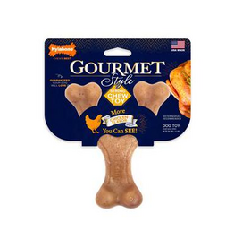 Nylabone Nylabone Gourmet Style Strong Wishbone Chicken Chew Dog Toy - Small