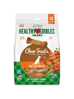 Nylabone Nylabone Healthy Edibles Wholesome Dog Chews - Bacon Flavor  Regular (12 Pack)