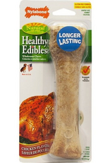Nylabone Nylabone Healthy Edibles Natural Chicken Flavored Dog Treats - Medium 2 Pack