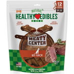 Nylabone Nylabone Healthy Edibles Meaty Center Chews Beef Small