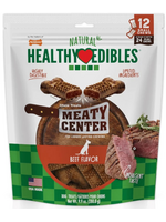 Nylabone Nylabone Healthy Edibles Meaty Center Chews Beef Small