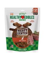 Nylabone Nylabone Healthy Edibles Meaty Center Chews Beef Small