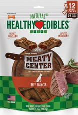Nylabone Nylabone Healthy Edibles Meaty Center Chews Beef Small