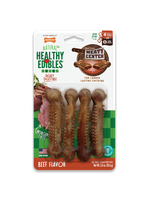 Nylabone Nylabone Healthy Edibles Meaty Center Chews Beef Small