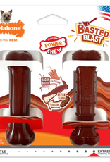 Nylabone Nylabone Power Chew Basted Blast Dual Flavored Dog Chew Toys - X-Small