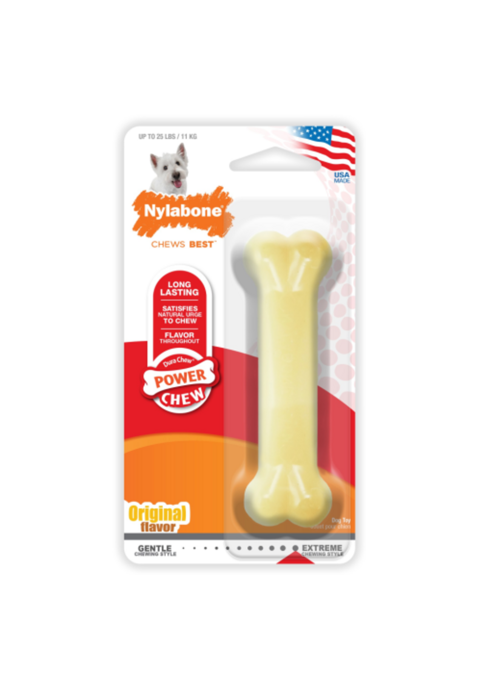 Nylabone Nylabone Dental Bone Dog Chew Toy Original - Small