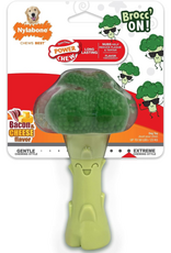 Nylabone Nylabone Power Chew Broccoli Dog Toy Bacon & Cheese - Large