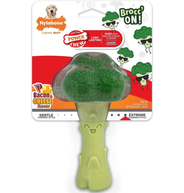Nylabone Nylabone Power Chew Broccoli Dog Toy Bacon & Cheese - Large