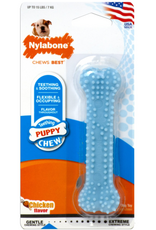 Nylabone Nylabone Puppy Teething & Soothing Flexible Chew Toy Chicken - Blue, X-Small