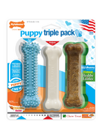 Nylabone Nylabone Puppy Chew Toy & Treat Starter Pack - Blue