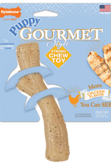 Nylabone Nylabone Gourmet Style Strong Stick Puppy Chew Toy Chicken - Medium