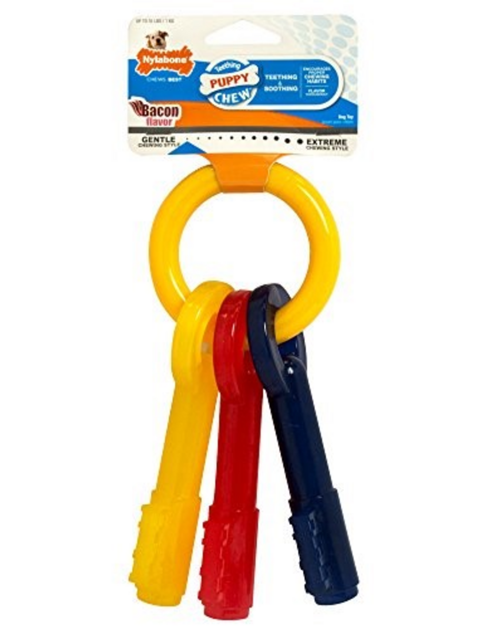 Nylabone Nylabone Puppy Chew Teething Keys Dog Toy