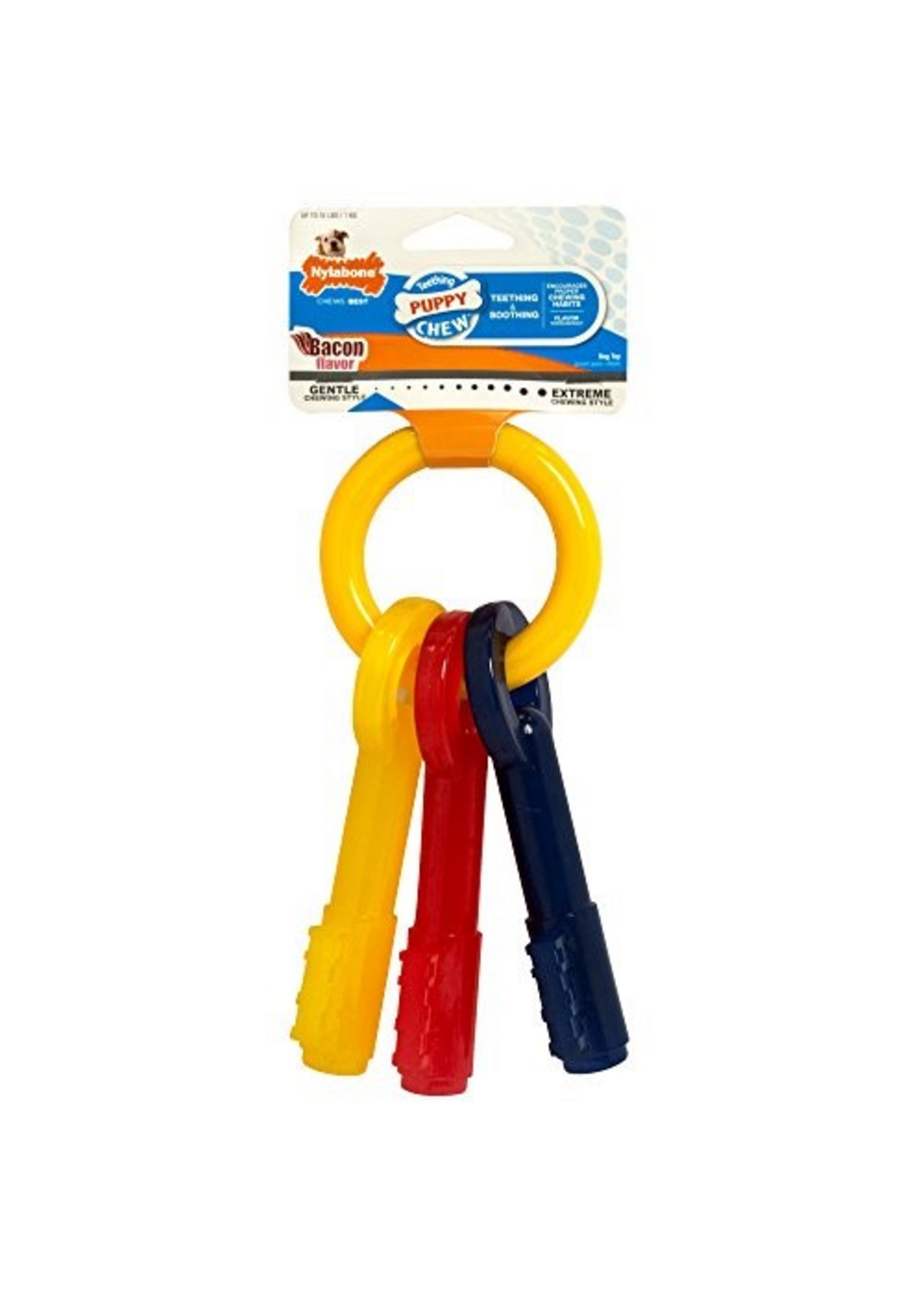 Nylabone Nylabone Puppy Chew Teething Keys Dog Toy