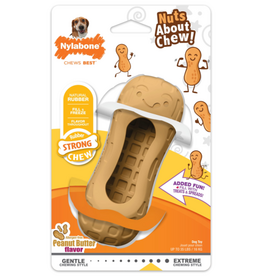 Nylabone Nylabone Strong Chew Fillable Peanut Dog Toy - Medium