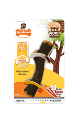 Nylabone Nylabone Strong Chew Real Wood Chew Stick - Maple Bacon Flavor - Medium