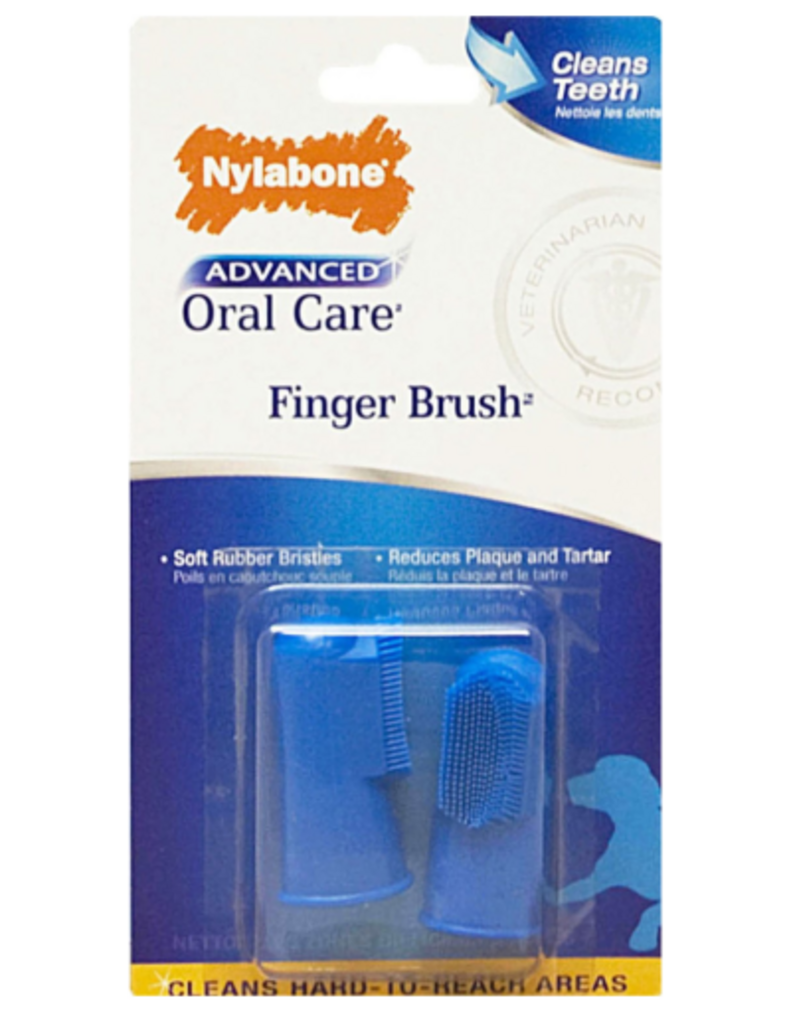 Nylabone Nylabone Advanced Oral Care Finger Brush 2 pack