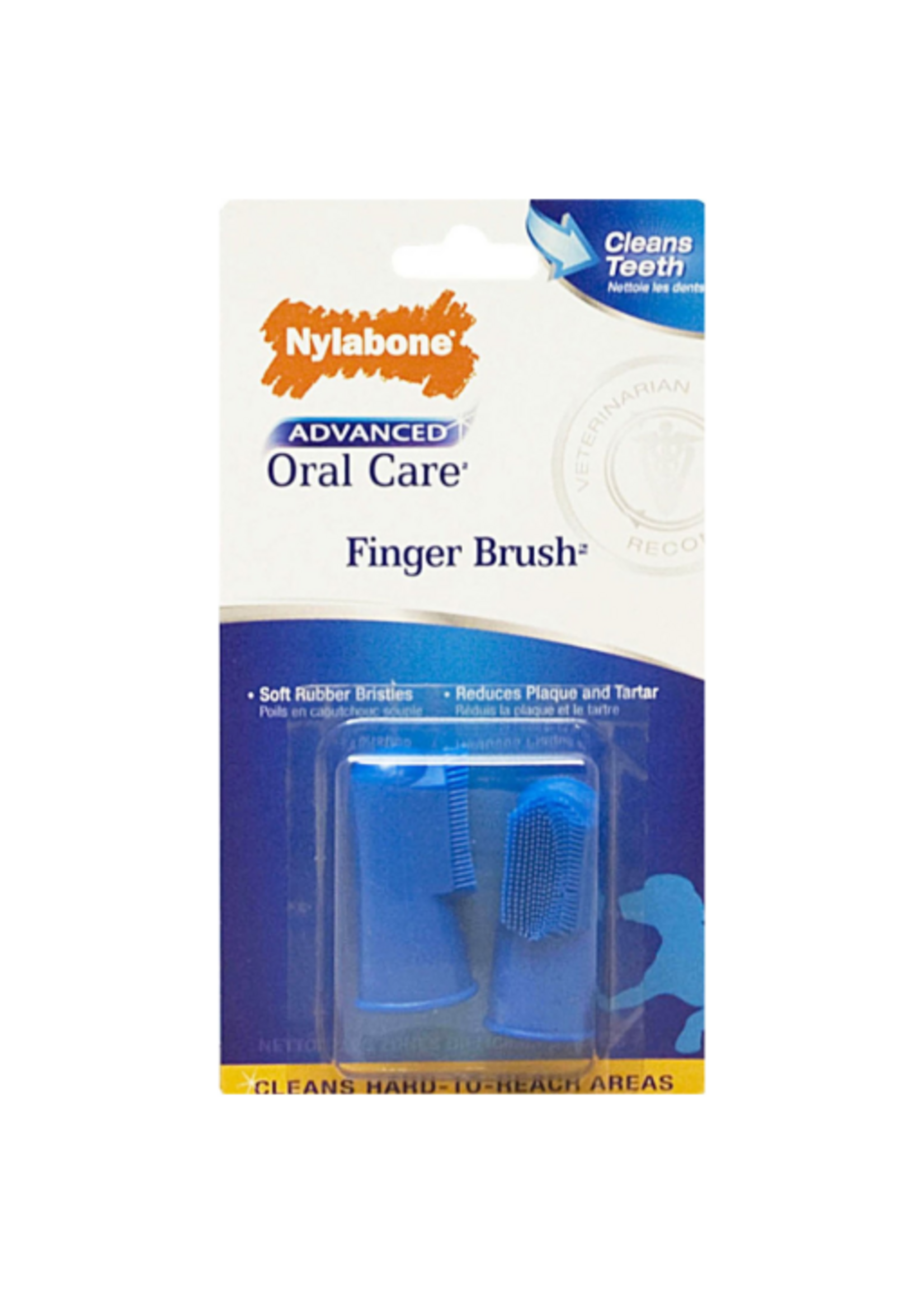 Nylabone Nylabone Advanced Oral Care Finger Brush 2 pack