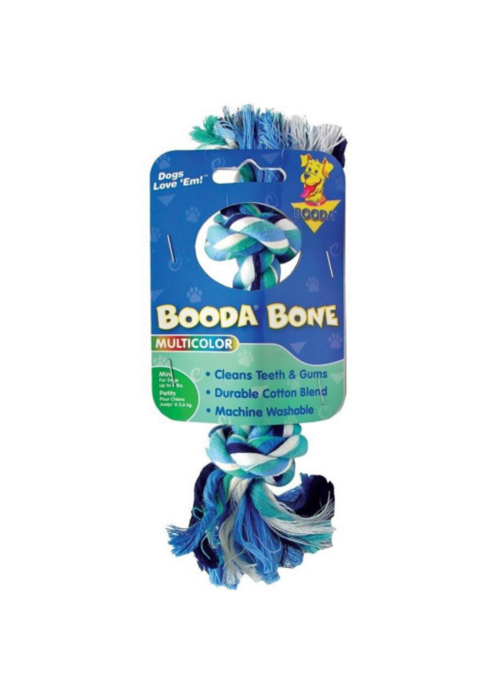 Petmate Booda Bone Two Knot Rope Dog Toy X-Small