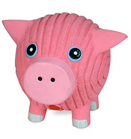 HuggleHounds HuggleHounds Ruff-Tex Hamlet The Pig Dog Toy