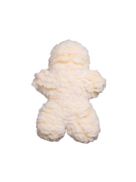HuggleHounds HuggleHounds Dog Toy - HuggleFleece Man  Natural  Medium