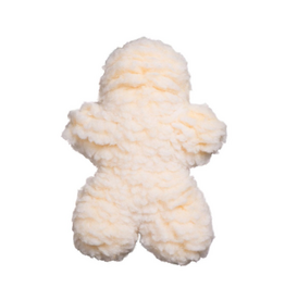 HuggleHounds HuggleHounds Dog Toy - HuggleFleece Man  Natural  Medium