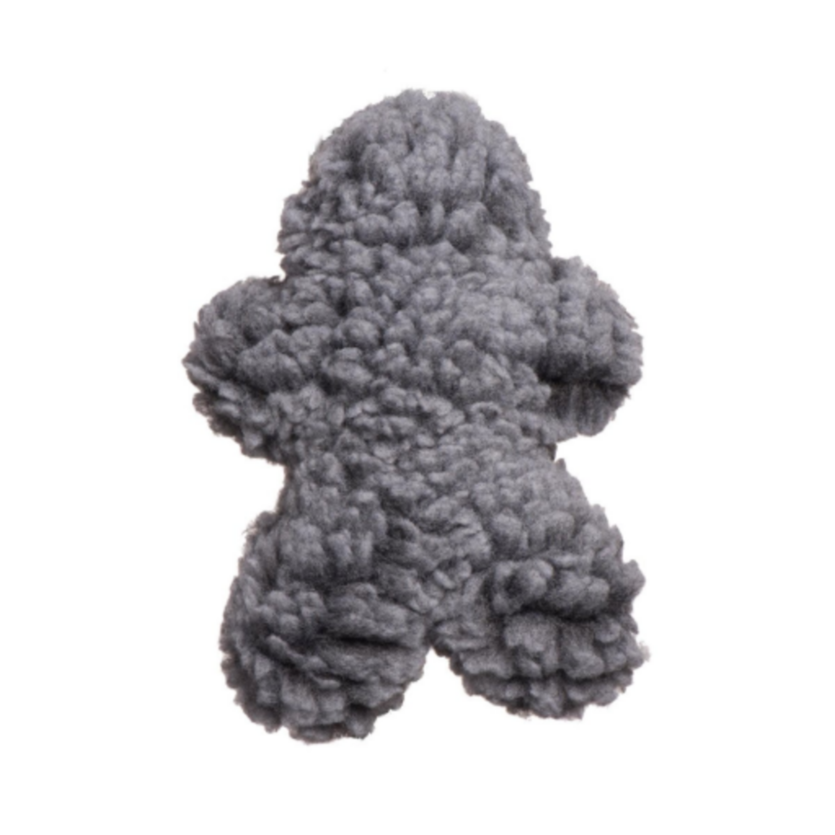 HuggleHounds HuggleHounds Dog Toy - HuggleFleece Man, Grey, Medium
