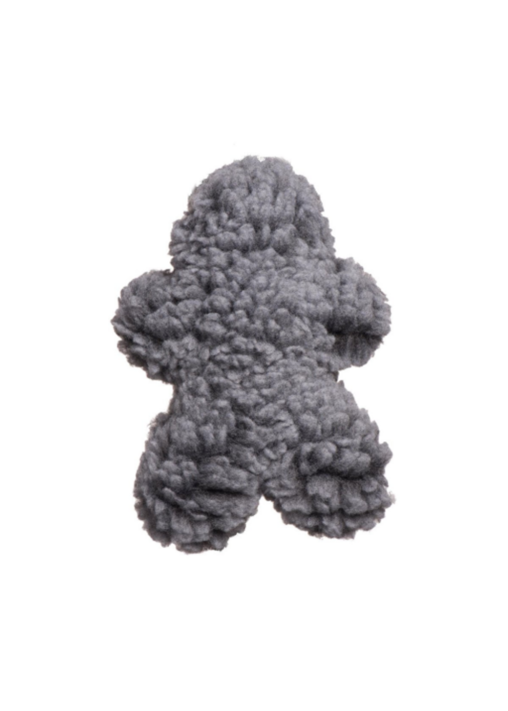 HuggleHounds HuggleHounds Dog Toy - HuggleFleece Man, Grey, Medium