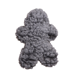 HuggleHounds HuggleHounds Dog Toy - HuggleFleece Man, Grey, Medium