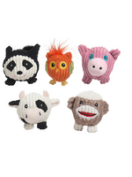 HuggleHounds HuggleHounds Wee Balls Dog Toys, Pack of 5