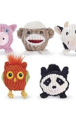 HuggleHounds HuggleHounds Wee Balls Dog Toys, Pack of 5