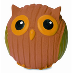 HuggleHounds Hugglehounds Ruff-Tex Poppy the Owl Mini Dog Toy