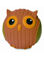 HuggleHounds Hugglehounds Ruff-Tex Poppy the Owl Mini Dog Toy