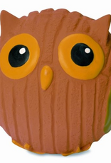 HuggleHounds Hugglehounds Ruff-Tex Poppy the Owl Mini Dog Toy
