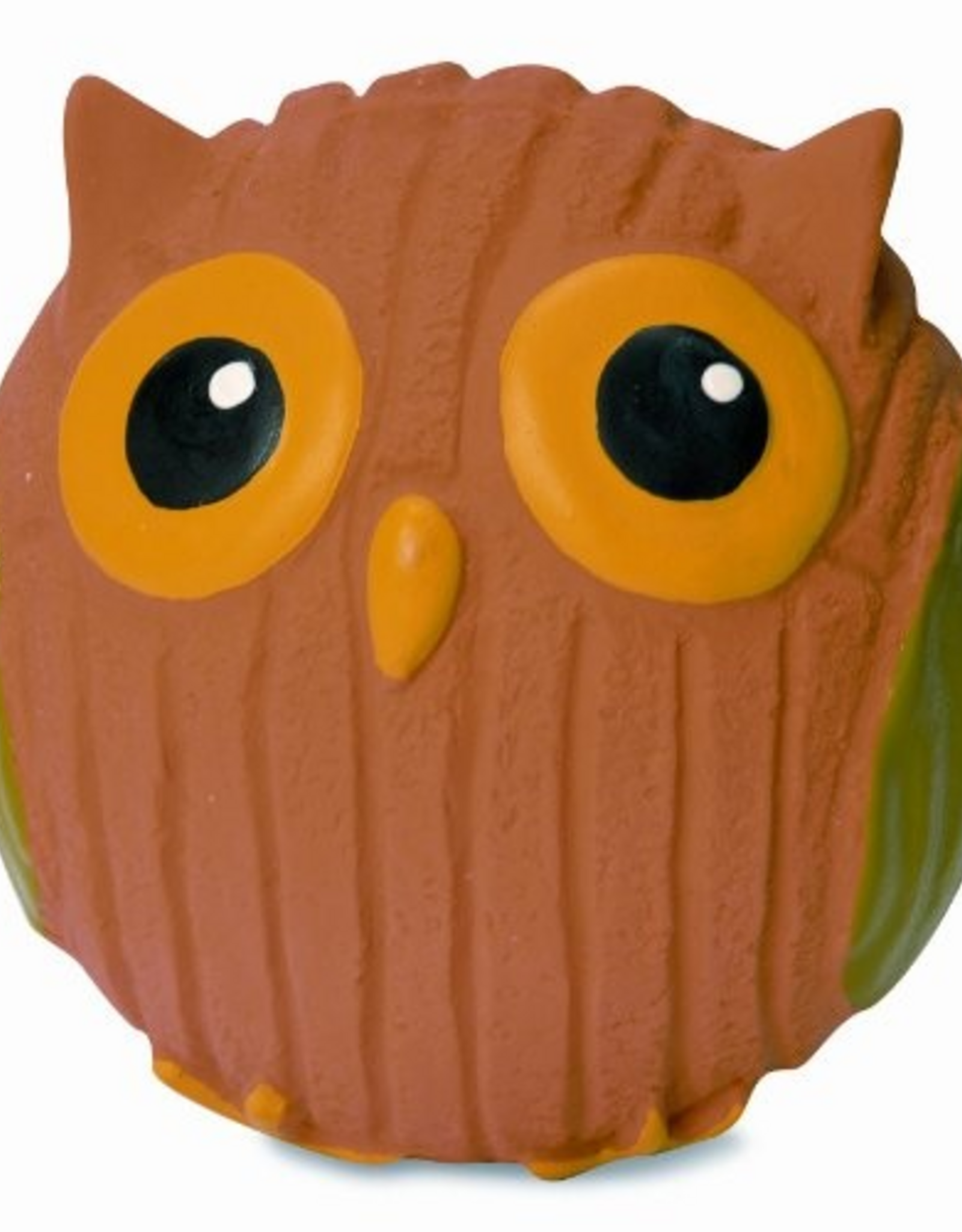 HuggleHounds Hugglehounds Ruff-Tex Poppy the Owl Mini Dog Toy
