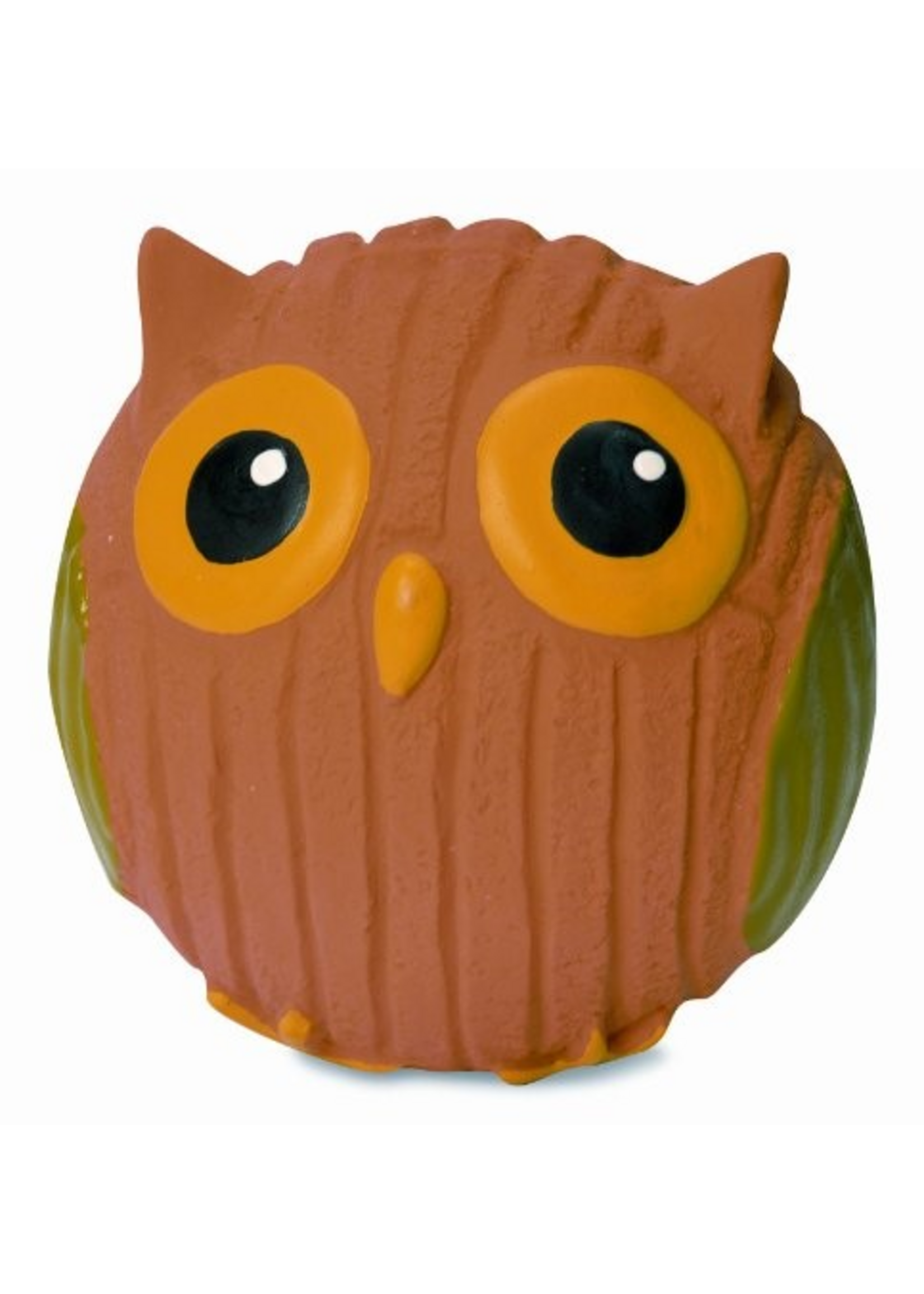 HuggleHounds Hugglehounds Ruff-Tex Poppy the Owl Mini Dog Toy
