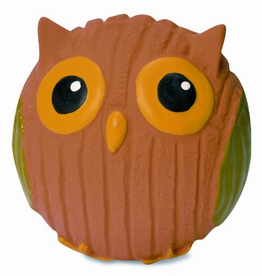 HuggleHounds Hugglehounds Ruff-Tex Poppy the Owl Mini Dog Toy