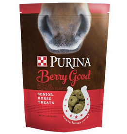 Purina Mills Purina Animal Nutrition Berry Good Senior Horse Treats 3 lb
