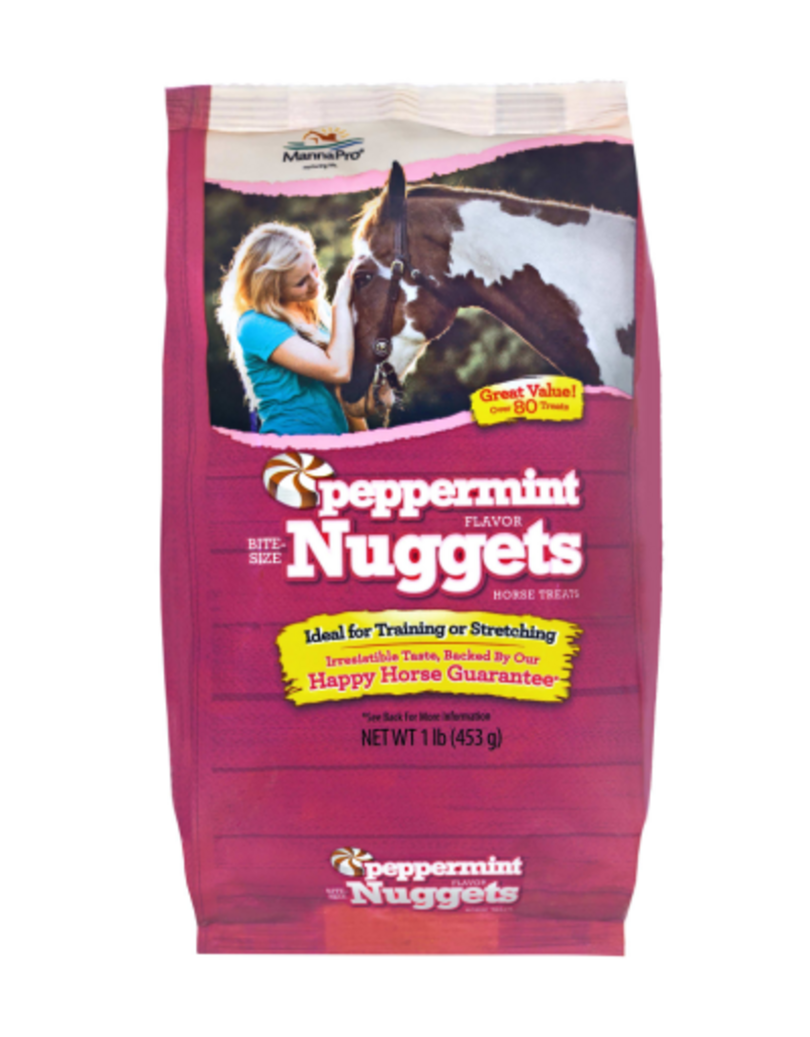 Manna Pro Manna Pro Bite Size Nuggets Horse Treats Peppermint 1 lb