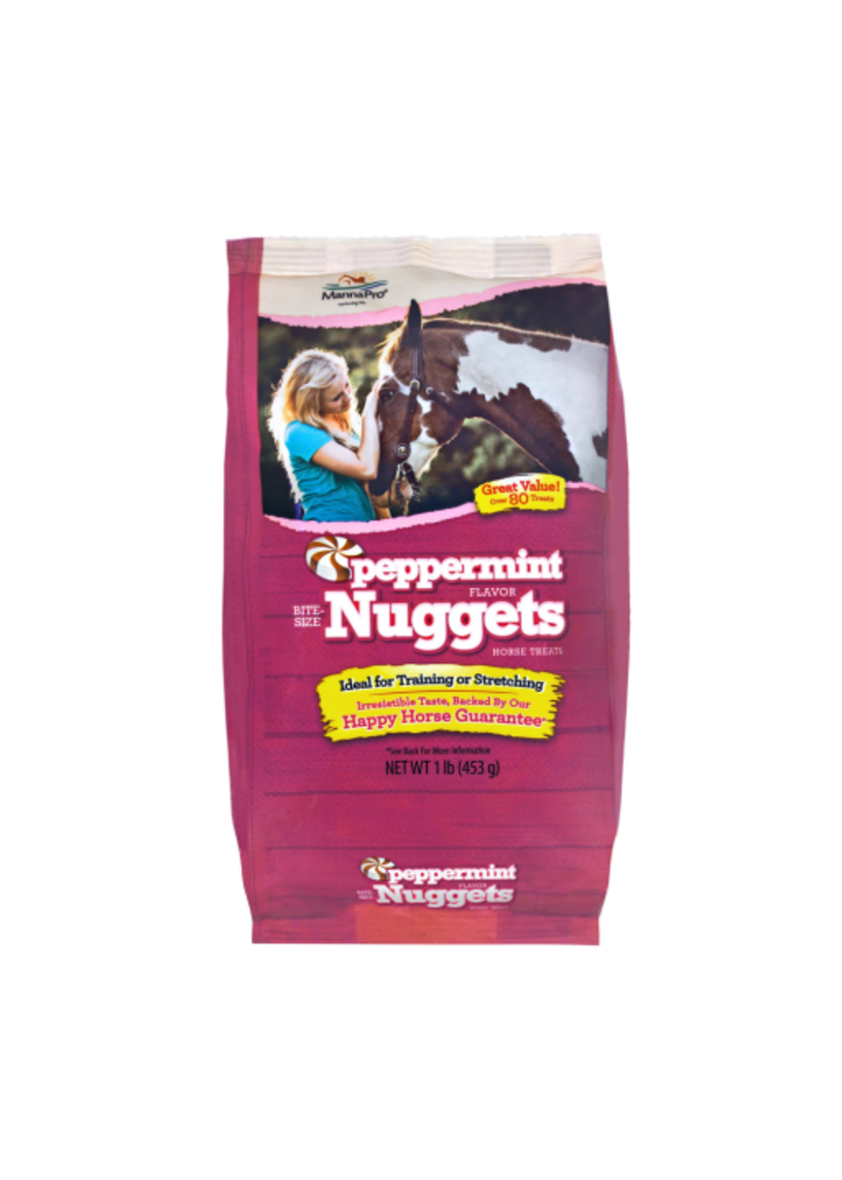 Manna Pro Manna Pro Bite Size Nuggets Horse Treats Peppermint - 1 lb
