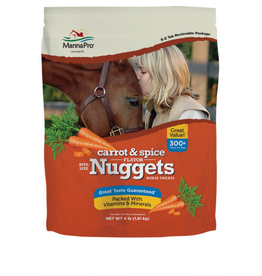 Manna Pro Manna Pro Bite Size Nuggets Horse Treats Carrot & Spice 4 lb