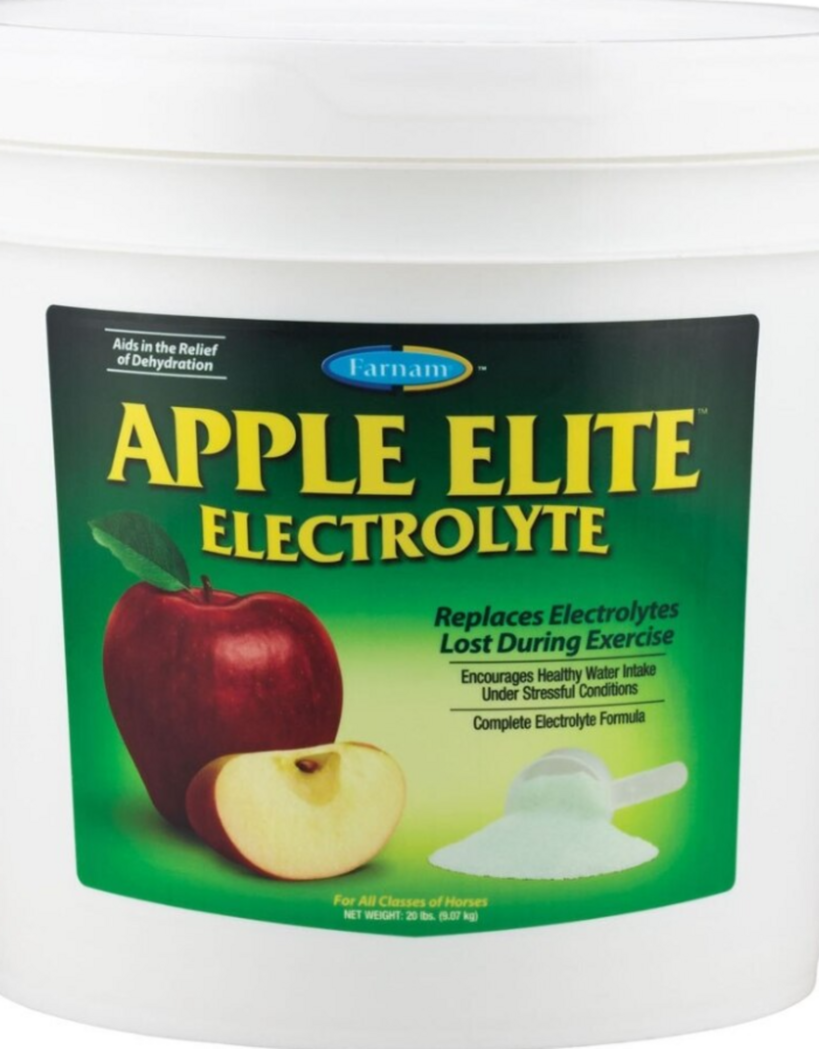 Farnam Farnam Apple Elite Electrolyte Supplement Powder for Horses 20 lb