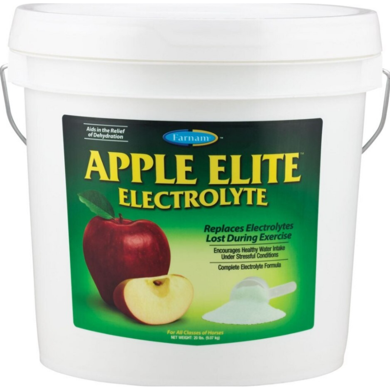 Farnam Farnam Apple Elite Electrolyte Supplement Powder for Horses - 20 lb