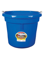 Miller Little Giant 20 qt. Round Plastic Bucket - Blue