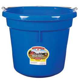 Miller Little Giant 20 qt. Round Plastic Bucket - Blue
