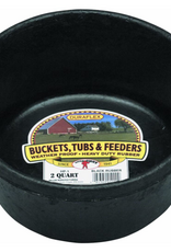Miller Little Giant DuraFlex 2 qt Feeder Pan For Livestock