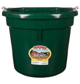 Miller Little Giant 20 qt. Round Plastic Bucket - Green