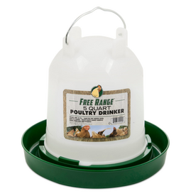 Harris Harris Plastic Poultry Drinker - 5 Quart Green